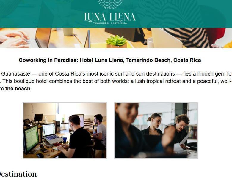 Hotel Luna Llena 塔马林多 外观 照片